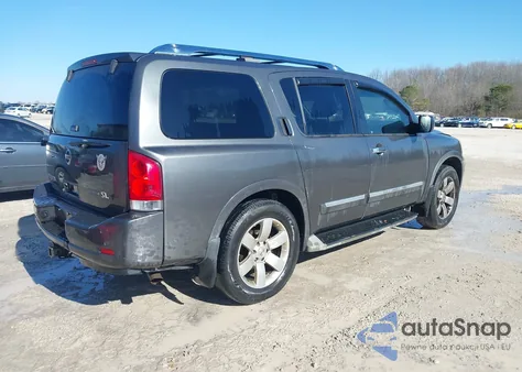 2011 Nissan Armada Sv из США, поврежденный, VIN 5N1BA0ND5BN602945